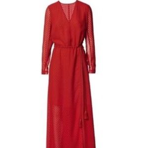 NWOT. Chiffon Maxi Dress-Katy Perry Collection